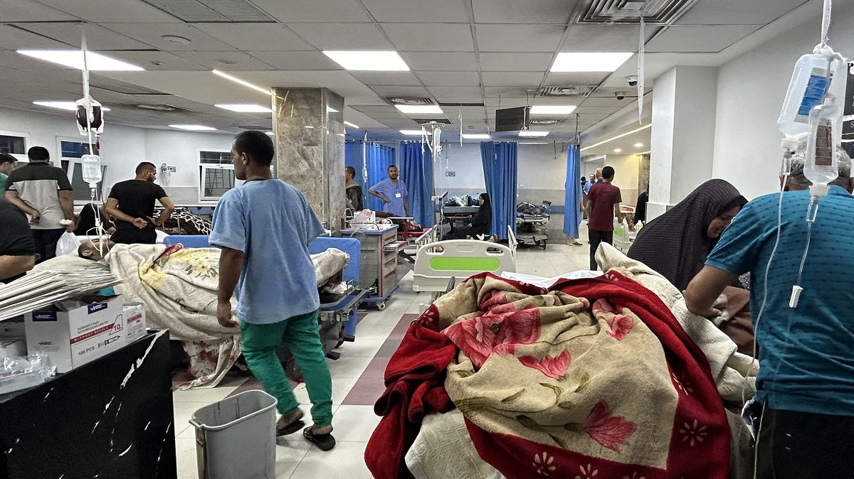 Největší nemocnice v Pásmu Gazy již nefunguje, říká WHO